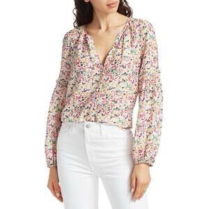 Tanya Taylor Illa Confetti Blouse sz 6